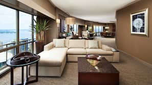 Premium bedding, down duvet, pillow top beds, minibar