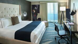 Premium bedding, in-room safe, desk, laptop workspace