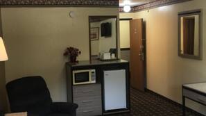 Premium bedding, blackout drapes, iron/ironing board, free WiFi