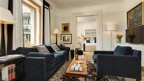 Egyptian cotton sheets, premium bedding, memory foam beds, minibar