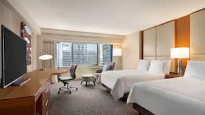 Premium bedding, in-room safe, desk, laptop workspace
