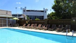 Seasonal outdoor pool