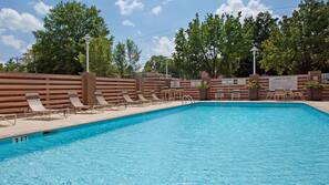 Seasonal outdoor pool