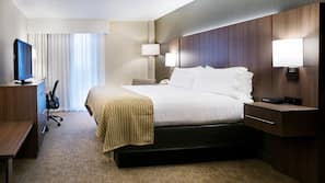 Egyptian cotton sheets, premium bedding, pillowtop beds, in-room safe