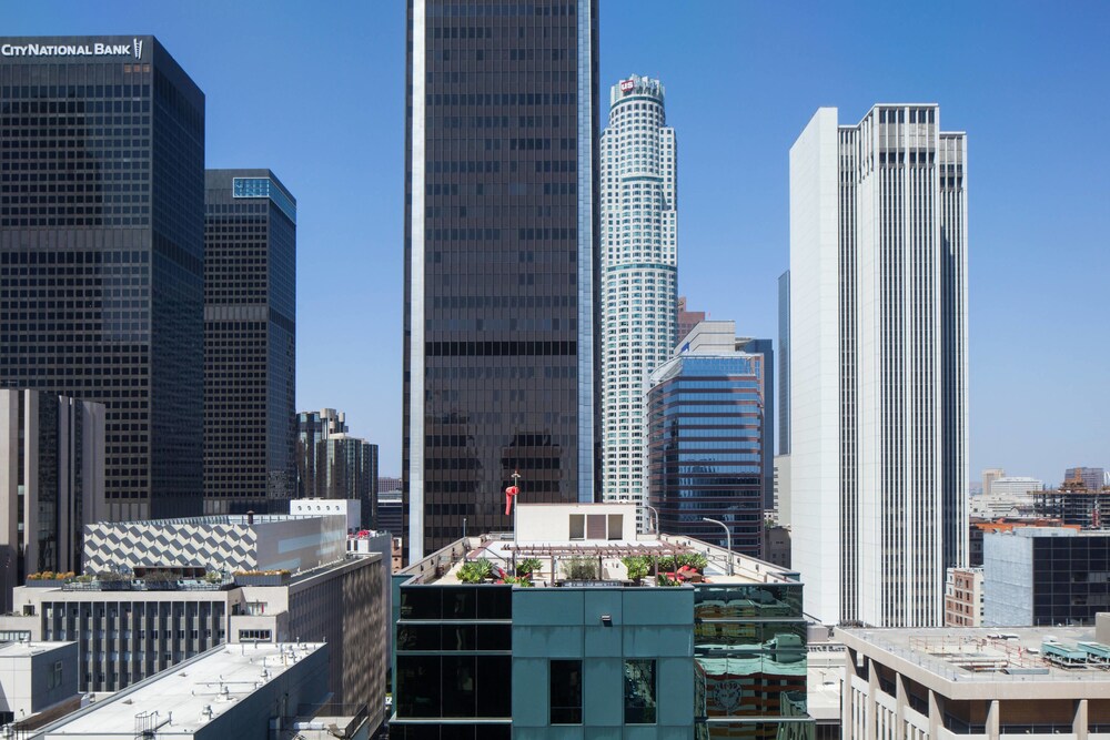 View from room, Sheraton Grand Los Angeles