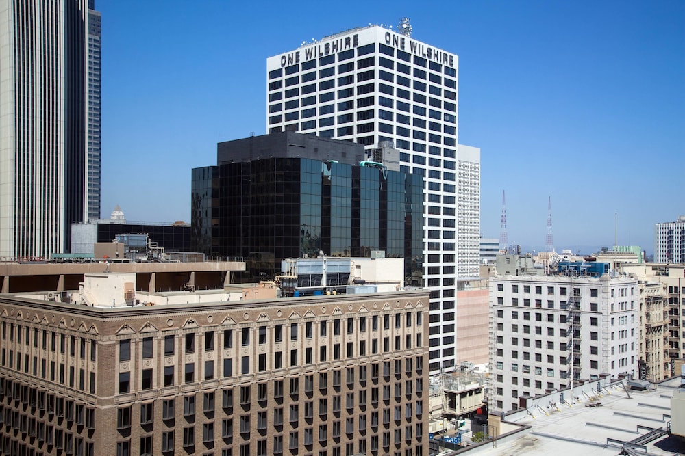 View from room, Sheraton Grand Los Angeles