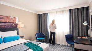 In-room safe, desk, blackout curtains, iron/ironing board
