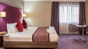 In-room safe, desk, blackout curtains, iron/ironing board