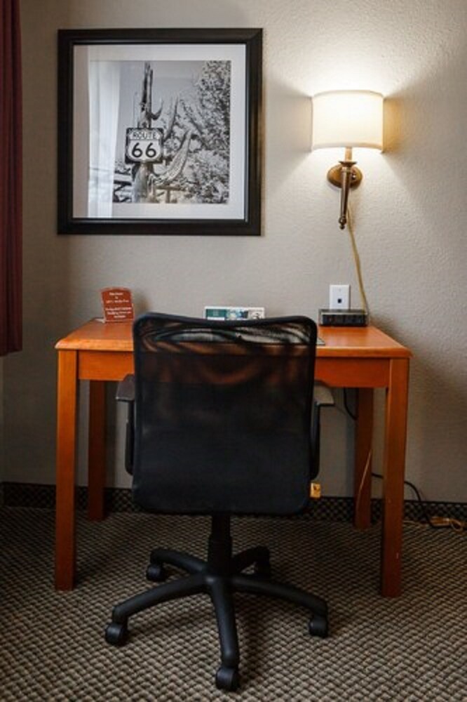 In-room business center, Quality Inn Burlington near Hwy 34