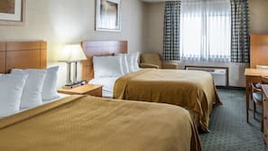In-room safe, desk, iron/ironing board, rollaway beds