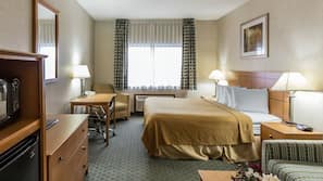 In-room safe, desk, iron/ironing board, rollaway beds