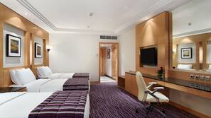 Premium bedding, minibar, in-room safe, desk