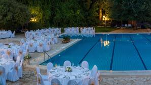 Seasonal outdoor pool