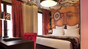 Minibar, in-room safe, individually decorated, desk