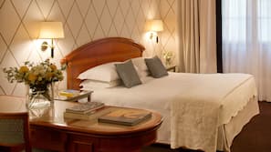 Premium bedding, minibar, in-room safe, desk