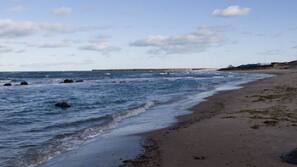 Tæt på stranden