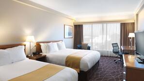 In-room safe, desk, blackout curtains, soundproofing