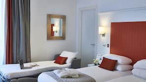 Minibar, coffre-forts dans les chambres, décoration personnalisée