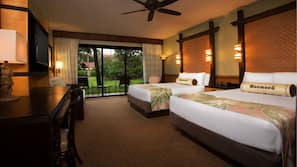 Premium bedding, pillowtop beds, in-room safe, desk
