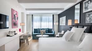 1 chambre, literie de qualité supérieure, surmatelas, minibar