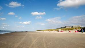 Aan het strand