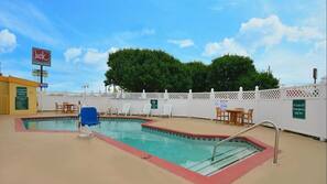 Seasonal outdoor pool