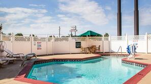 Seasonal outdoor pool