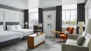 Premium bedding, pillowtop beds, minibar, in-room safe