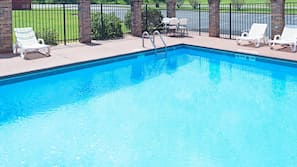 Seasonal outdoor pool