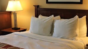 Premium bedding, in-room safe, desk, blackout curtains