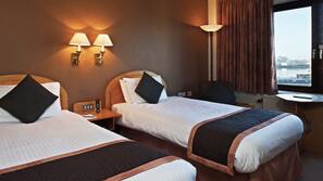In-room safe, desk, blackout curtains, iron/ironing board