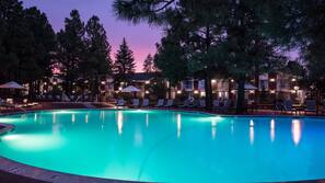 Seasonal outdoor pool