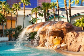 Seasonal outdoor pool, cabanas (surcharge), sun loungers