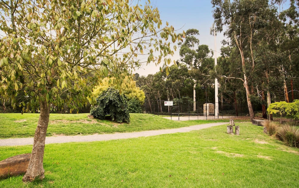 Tennis court, Nightcap at York on Lilydale