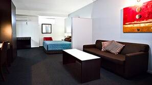 Minibar, desk, iron/ironing board, free WiFi