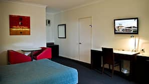 Minibar, desk, iron/ironing board, free WiFi