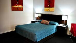Minibar, desk, iron/ironing board, free WiFi