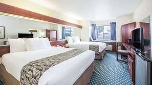 Iron/ironing board, free WiFi, bed sheets, alarm clocks