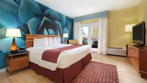 Premium bedding, in-room safe, desk, iron/ironing board
