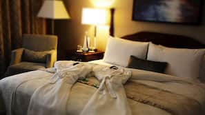 Premium bedding, minibar, in-room safe, desk