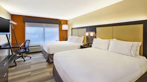 In-room safe, desk, iron/ironing board, free cribs/infant beds