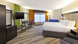 In-room safe, desk, iron/ironing board, free cribs/infant beds