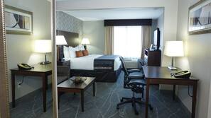 Premium bedding, pillowtop beds, in-room safe, blackout drapes