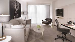 Premium bedding, minibar, in-room safe, desk