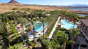 Outdoor pool, cabanas (surcharge), pool umbrellas