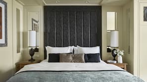 Literie de qualité supérieure, couette en duvet d'oie, minibar