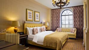 Premium bedding, minibar, in-room safe, desk