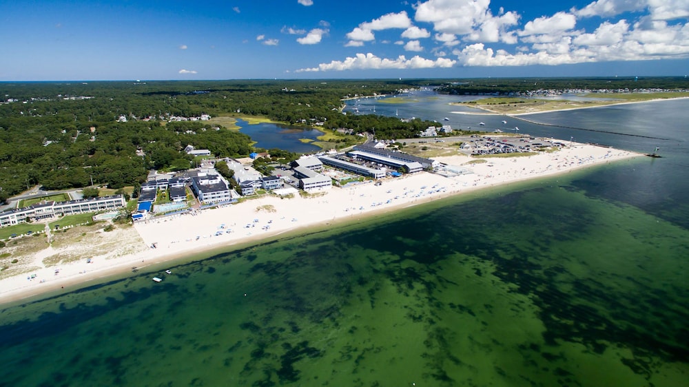 Aerial view, Blue Water Resort