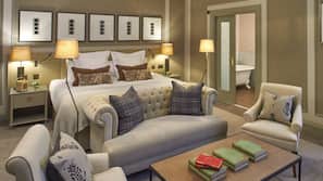 Egyptian cotton sheets, premium bedding, minibar, in-room safe