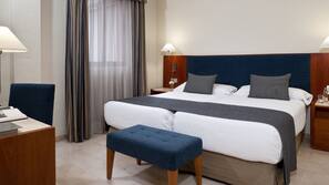 Minibar, in-room safe, desk, blackout curtains